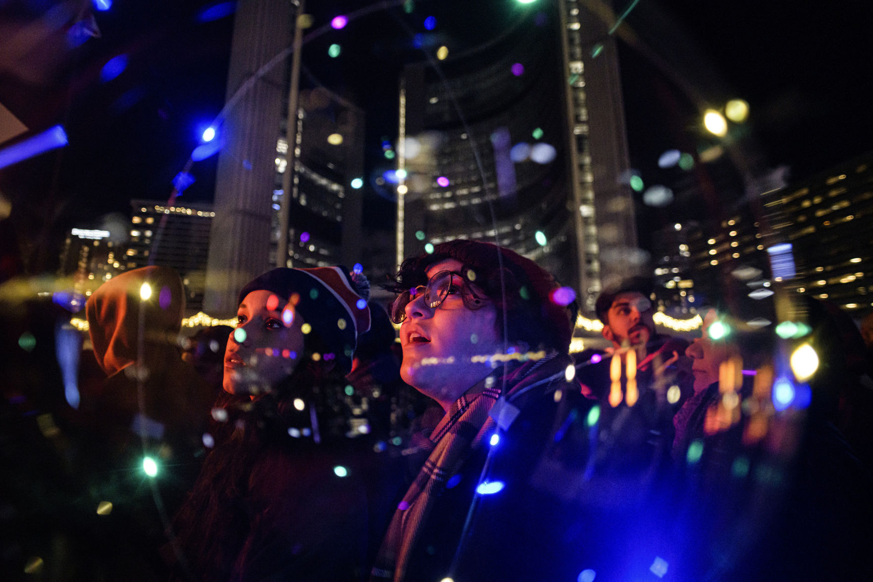 APTOPIX Toronto New Year